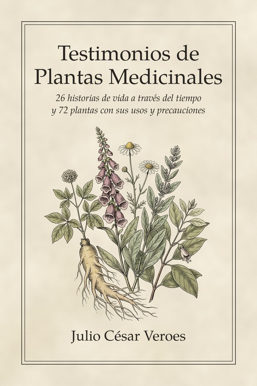 Portada del libro Testimonios de Plantas Medicinales